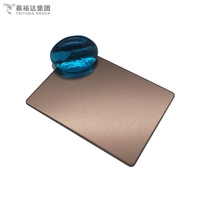 China Venda quente 304 Frio Rolled Bead Bead Antique Brontar Placa De Aço Inoxidável